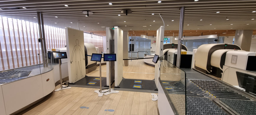 Les scanners de sécurité de Rohde & Schwarz contribuent à améliorer le confort des passagers à l'aéroport d'Amsterdam Schiphol